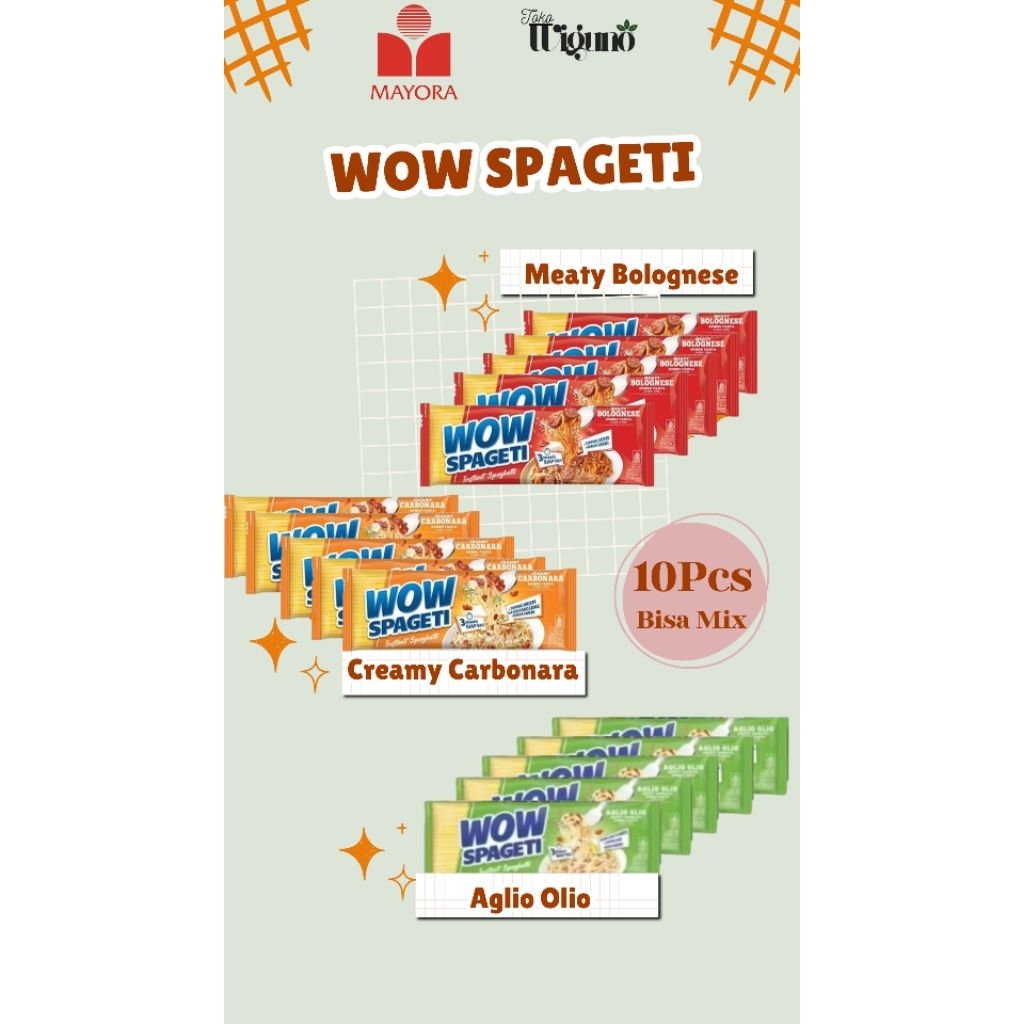 

Wow Spageti (10Pcs)
