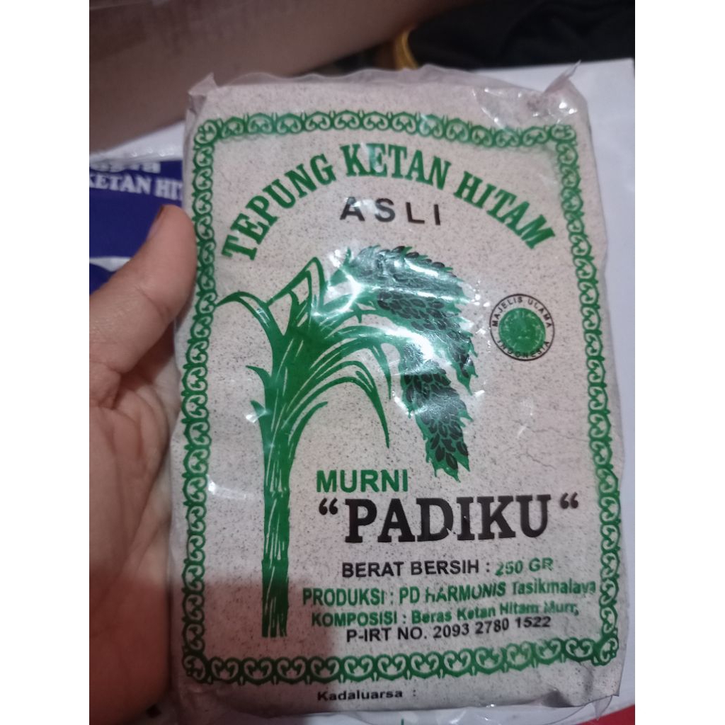 

Tepung ketan hitam Padiku 250gr - Tepung ketan hitam 250gr - Resep Bolu Ketan Hitam Viral