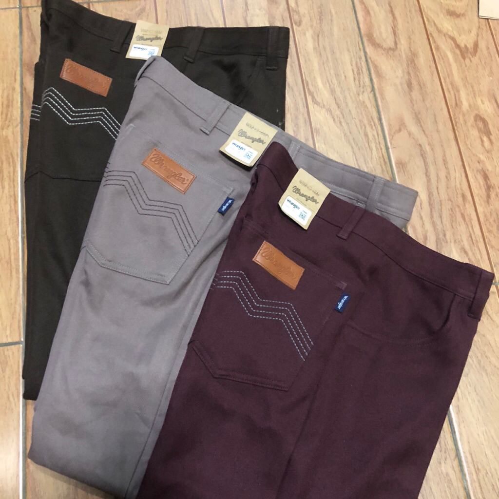Celana Panjang Wrangler - Celana Pria Premium