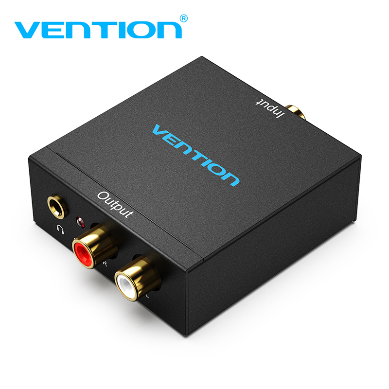 VENTION Converter SPDIF Optical DAC Digital to Analog RCA L/R Hi-Fi BDF