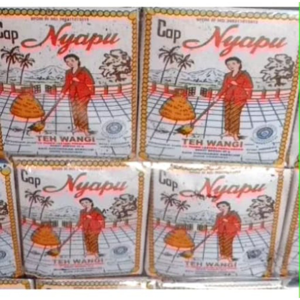 

teh tubruk nyapu teh wangi melati 1slop isi 10pcs @40gram