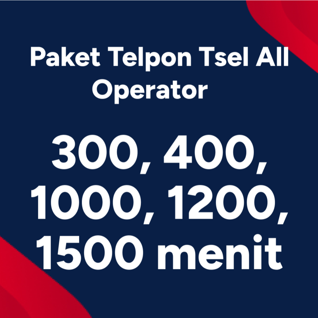 Paket Telpon Telkomsel 30 Hari Semua Operator 1000 1200 1500 Menit