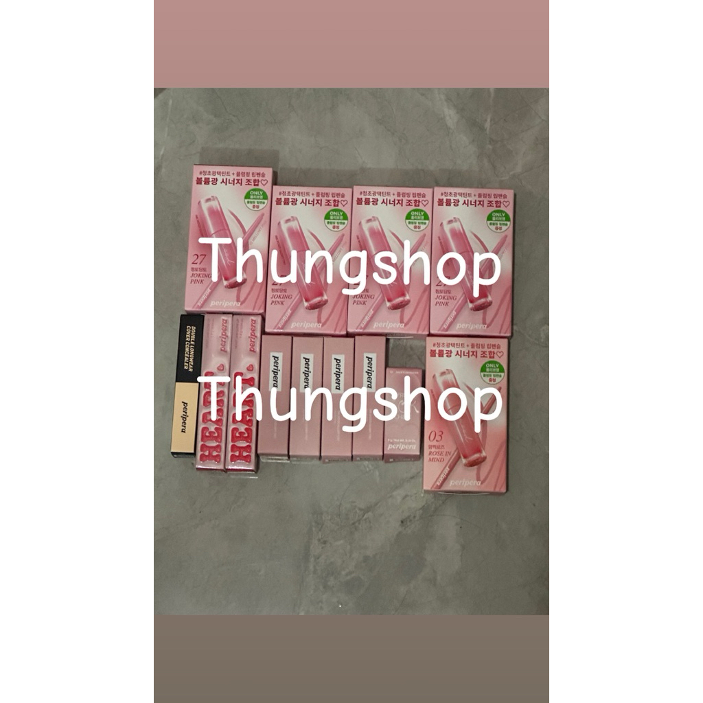 READY STOCK PERIPERA INK MOOD GLOWY TINT SHADE 13 BERRY PRETTY