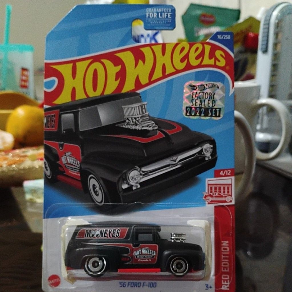 hot wheels red edition f-100