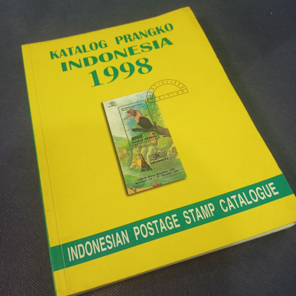 

Buku Katalog Prangko Indonesia 1998