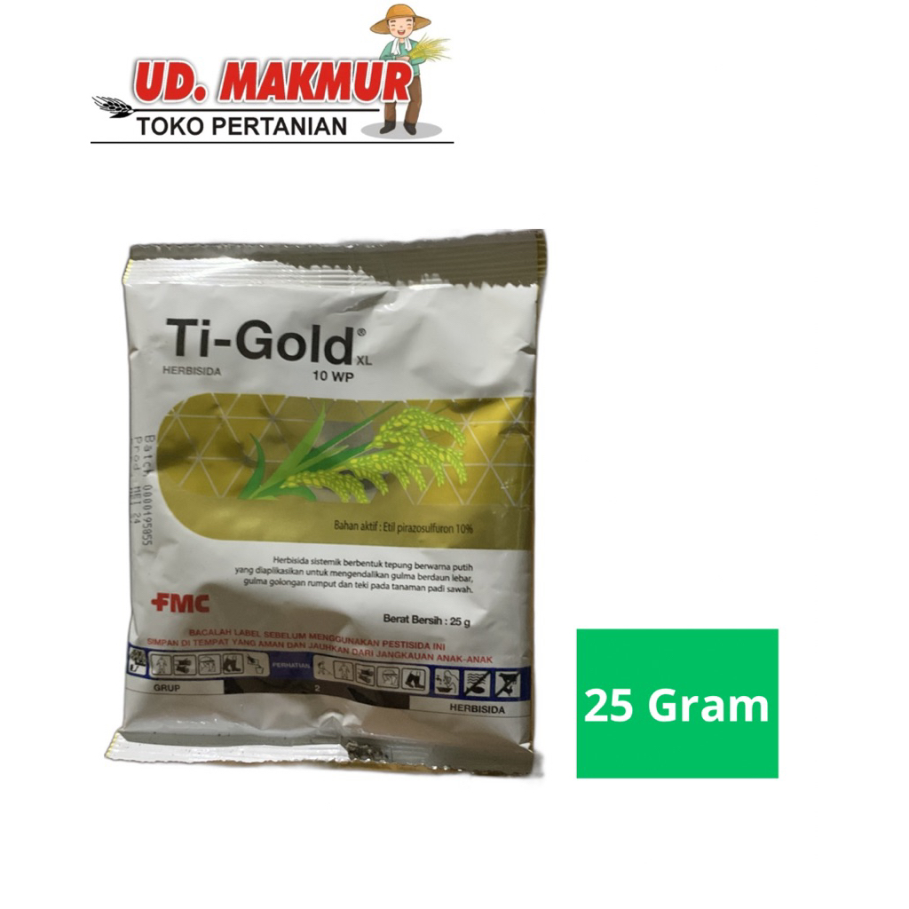 Ti-Gold XL 10 wp 25 Gram Original / Herbisida Ti-Gold XL 10 wp