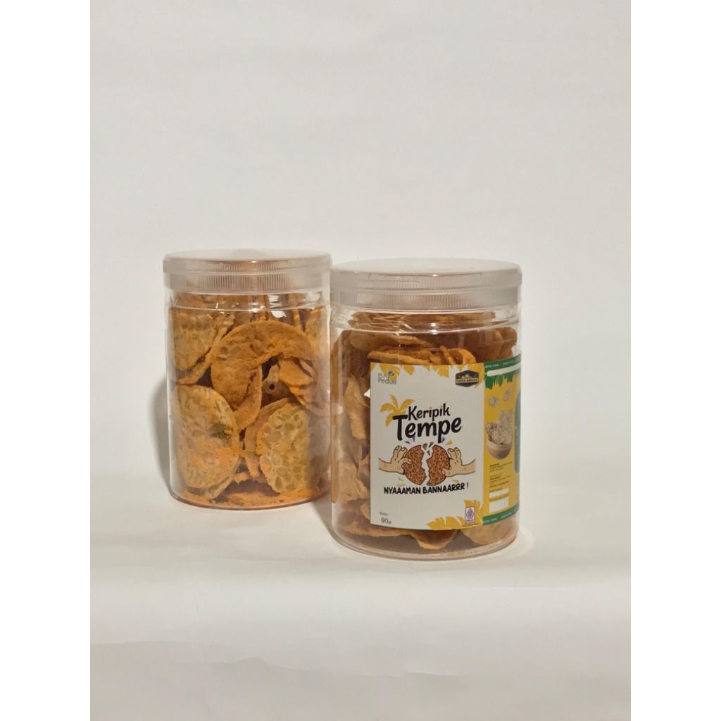 

keripik tempe kemasan jar
