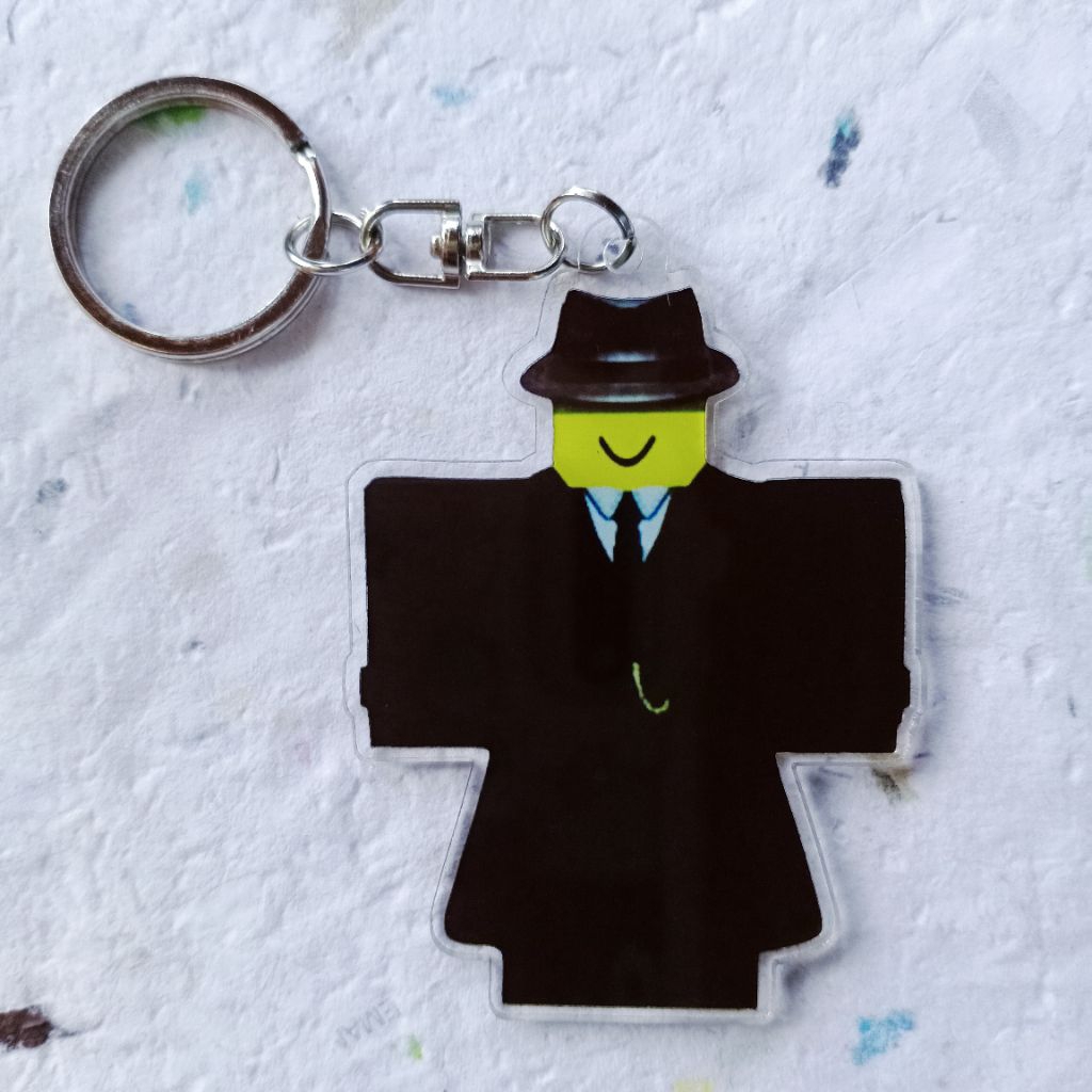 ganci MAFIOSO C00lkidd coolkidd Forsaken Roblox Mafioso Skins keychain gantungan kunci c00lkidd fors