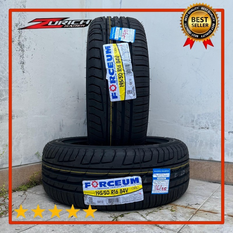 Ban Mobil 195 50 R16 Merek Forceum Octa Ukuran 195/50 R16 Tubles