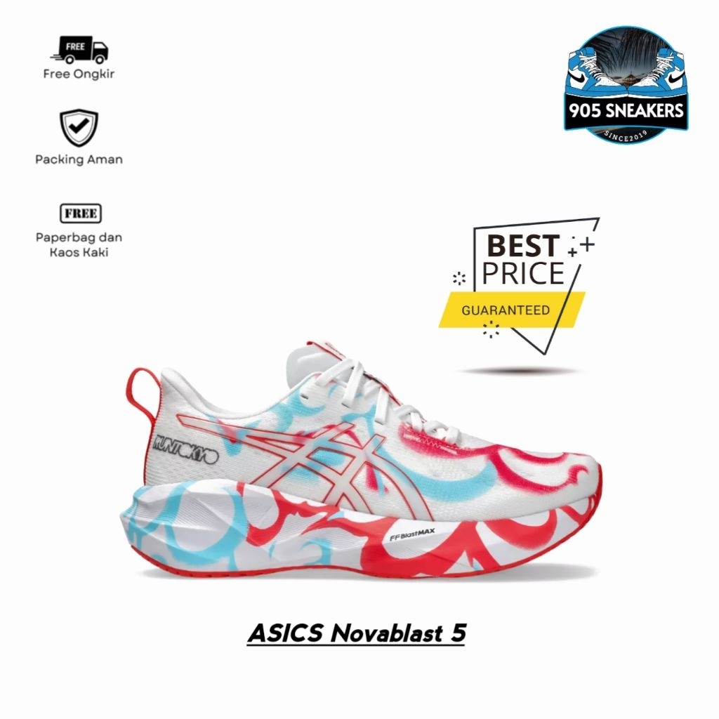 Sepatu Running Asics Novablast 5 Tokyo Standard