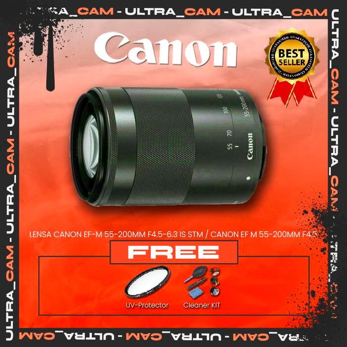 LENSA CANON EF-M 55-200MM F4.5-6.3 IS STM / CANON EF M 55-200MM F4.5
