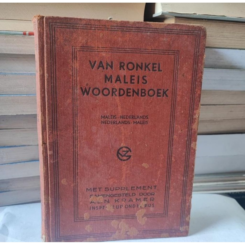 VAN RONKEL MALEIS WOORDEBBOEK- MALEIS NEDERLANDS- NEDERLANDS MALAIS