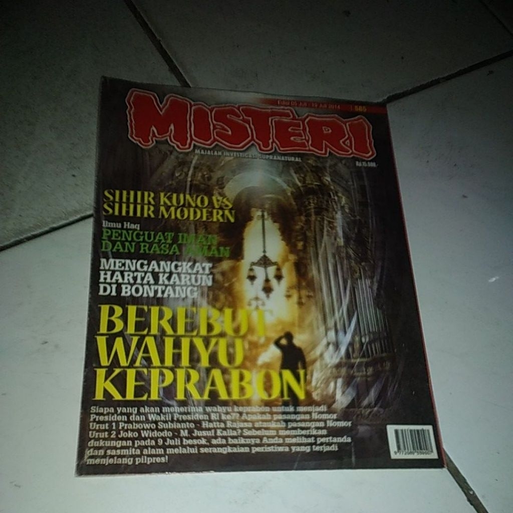 majalah investasi supranatural misteri