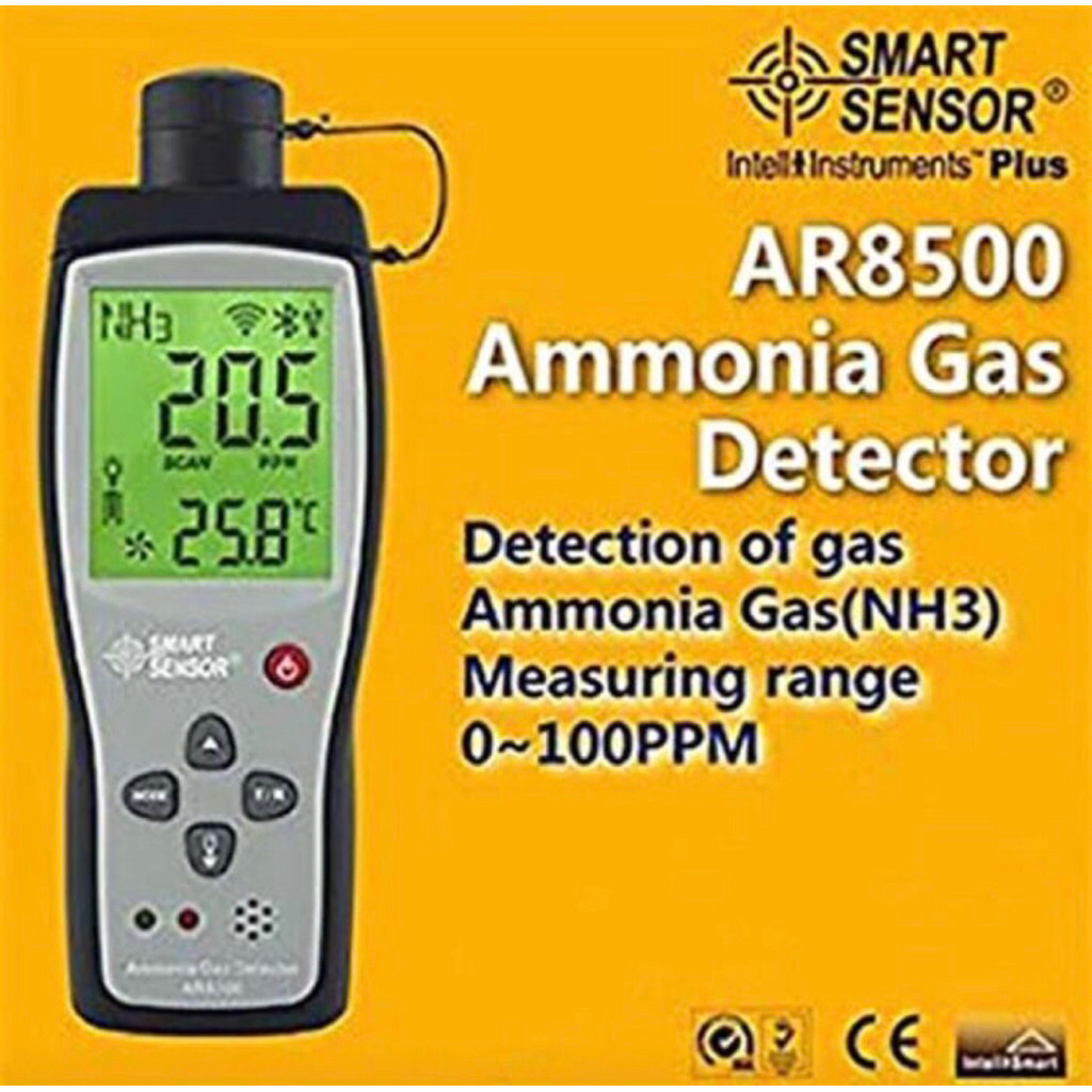 Ammonia Gas Detector NH3 Smart Sensor AR8500 Amonia Tester AR 8500
