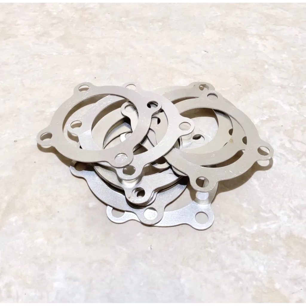 paking head kop alumunium tebel 1mm vespa ps exclusive excel pxe