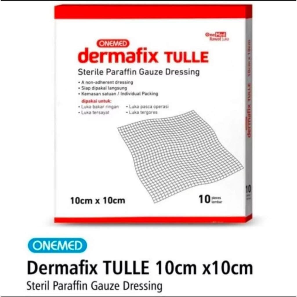 Kasa Steril Dermafix Tulle 10x10