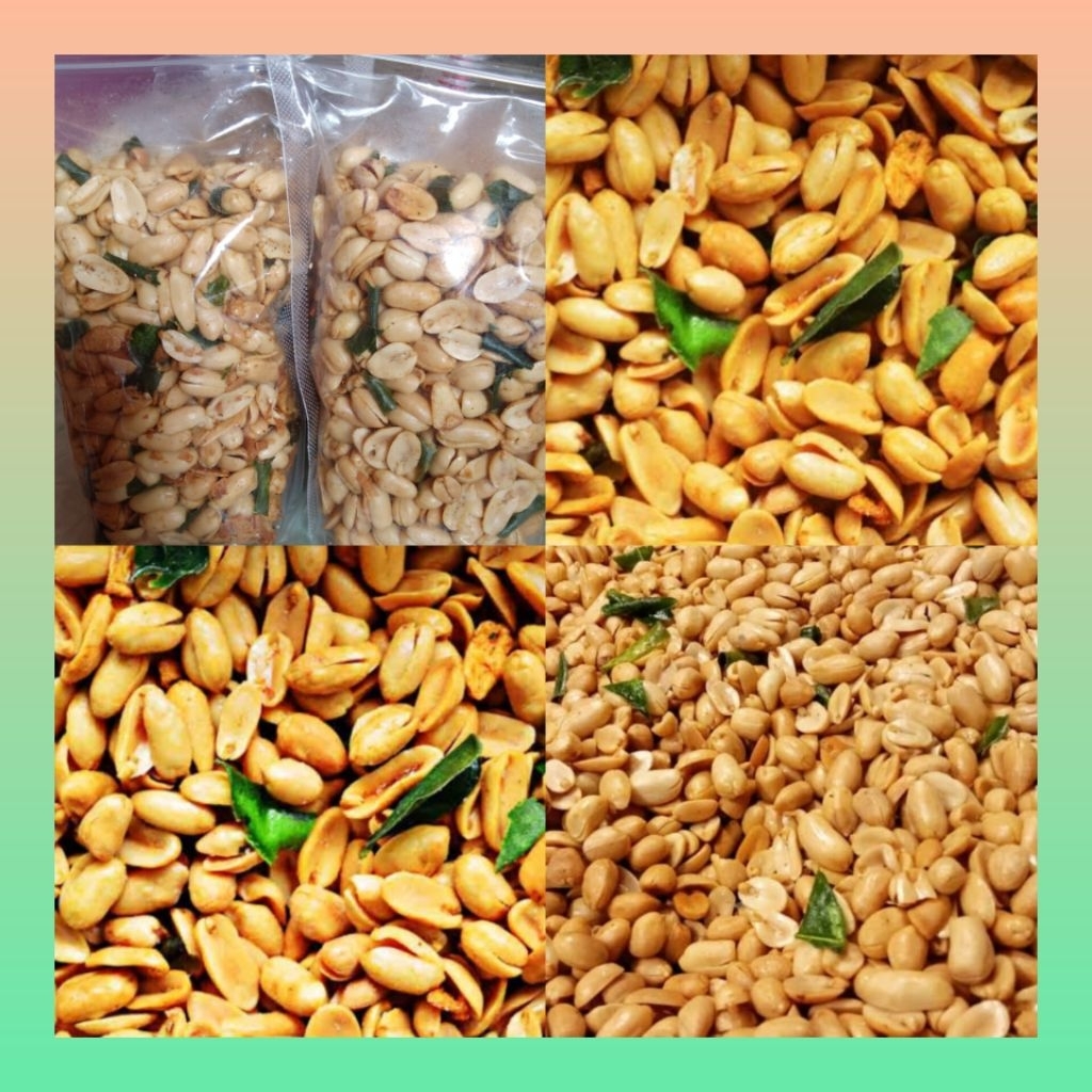 

Kacang bawang daun jeruk gurih asin kriuk 500 gram pouch | Kacang bawang garing gurih 500 gram | Kacang goreng bawang kriuk enak garing renyah