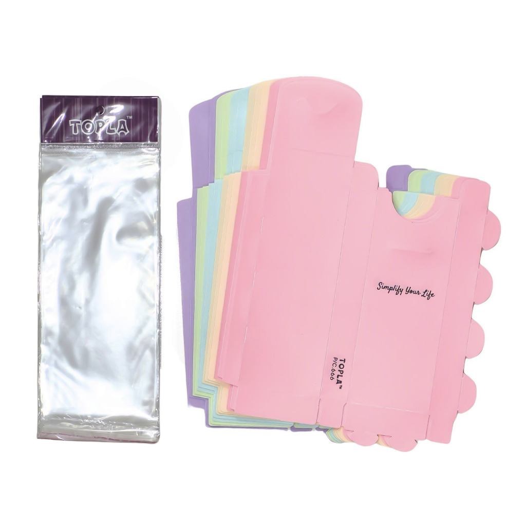 

1 LSN / 12 Pcs Pencil Case Topla 666 ( Kotak Pensil Lipat / Rakit )