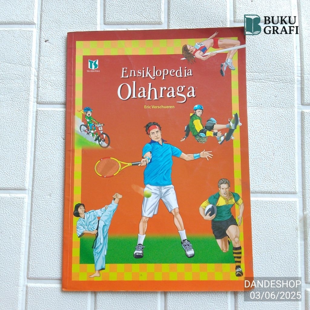 Ensiklopedia Olahraga oleh Eric Verschueren - Buku Pengetahuan Anak Original Bekas TS