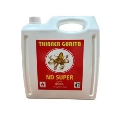 Thiner ND Super GURITA 1 Galon / Tiner ND GURITA Super +/- 4 Ltr
