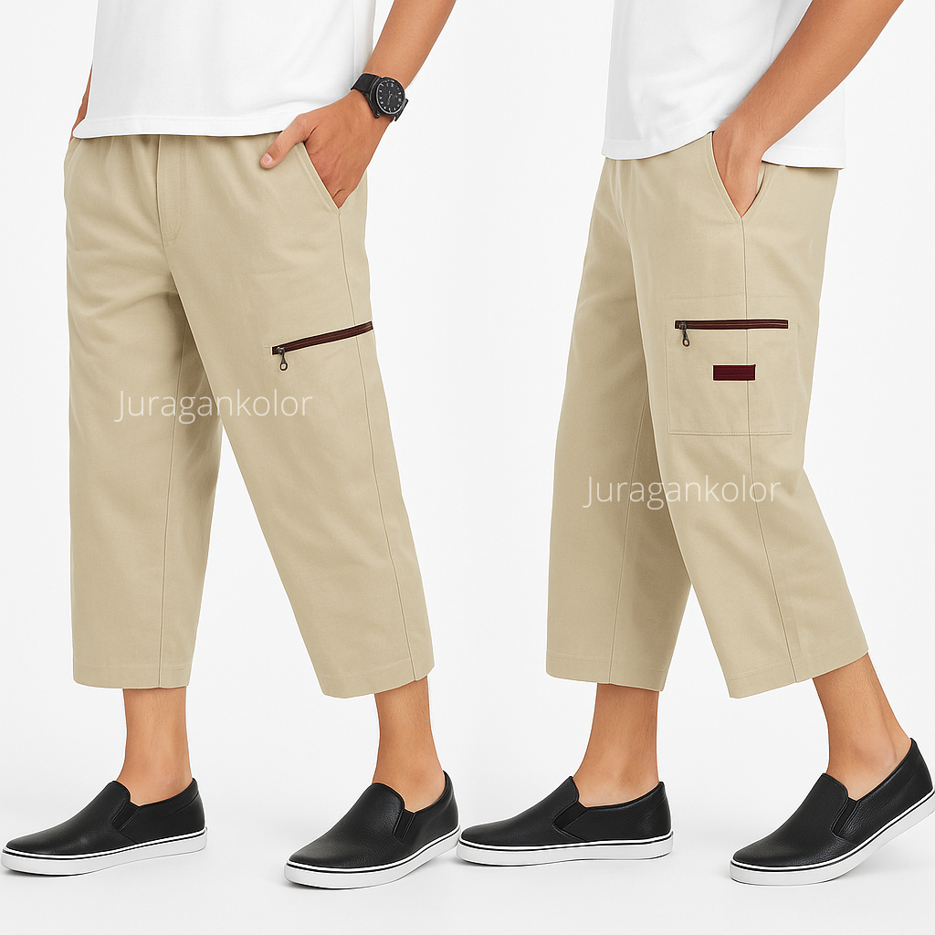 Celana Panjang Sirwal Cargo Pangsi Pria cingkrang laa isbal Bawahan Muslim