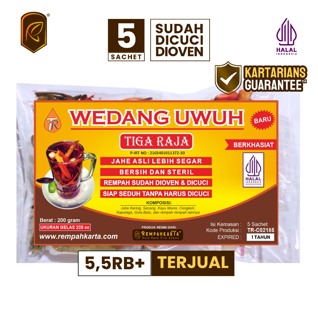 

REMPAHKARTA Wedang Uwuh Big (5 Sachet)