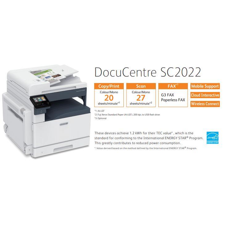 MESIN FOTOCOPY DOCUCENTRE SC2022 - A3 COLOR SC2022 - READY