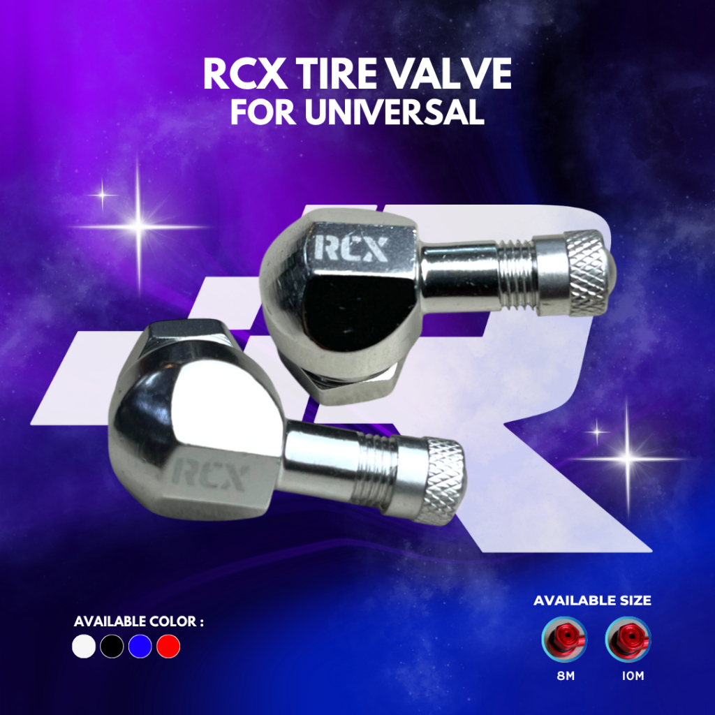RCX TIRE VALVE FOR UNIVERSAL / PENTIL BAN MOTOR