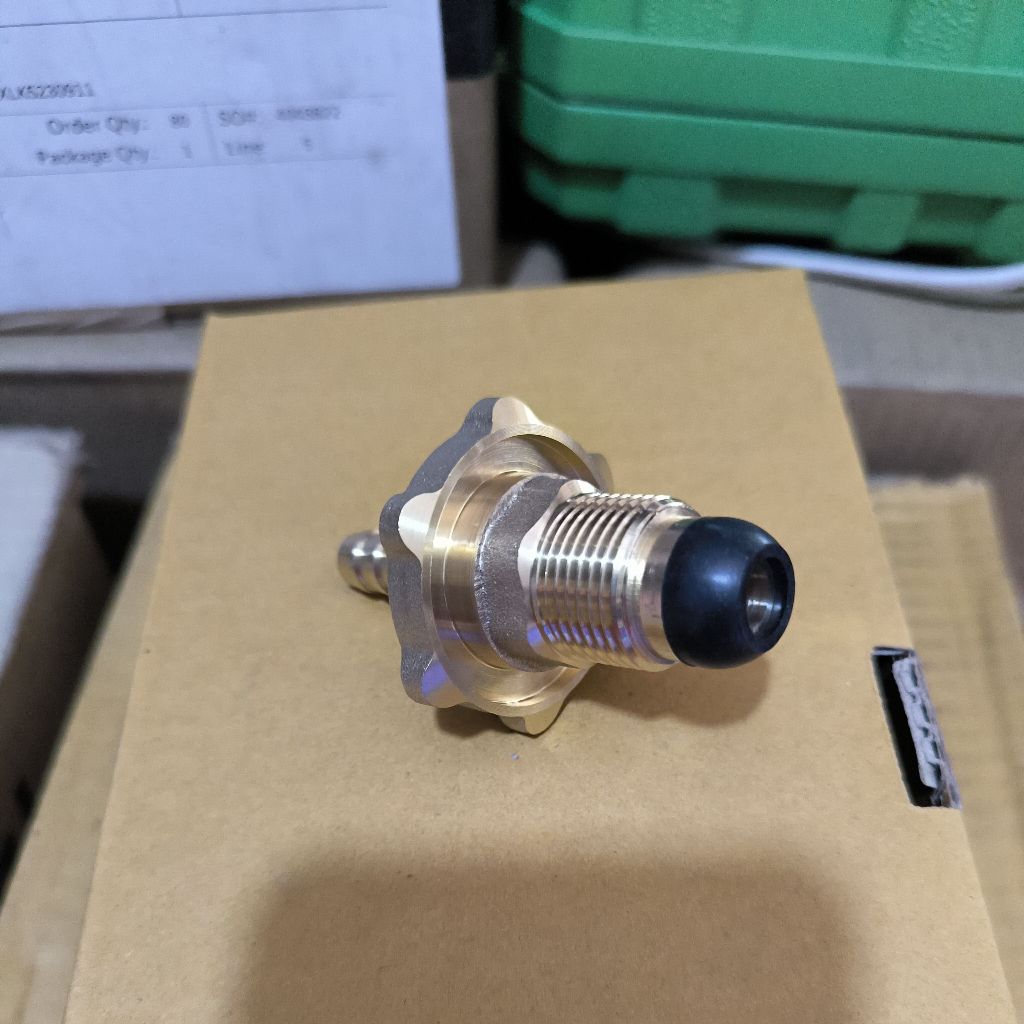 New kepala tabung gas elpiji 50kg 3/8"