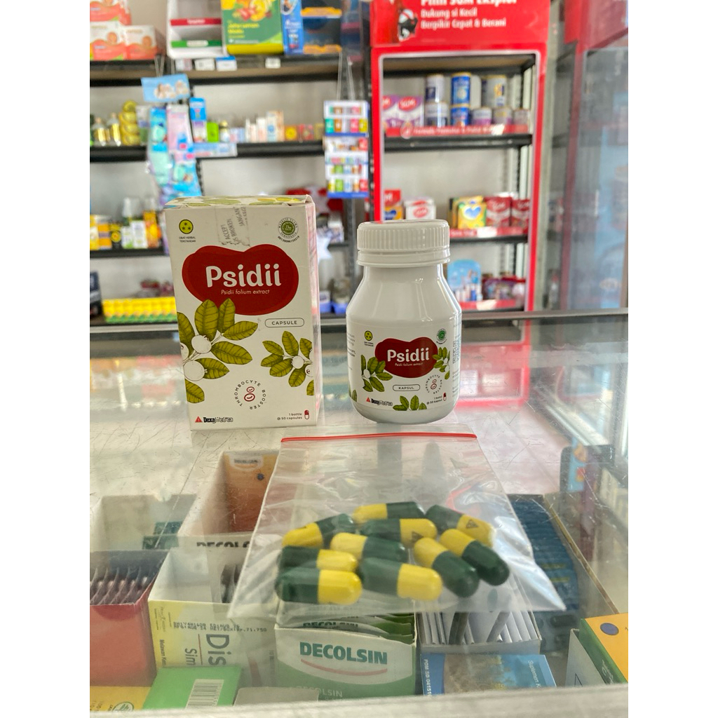 PSIDII 10 KAPSUL , MENINGKATKAN JUMLAH TROMBOSIT