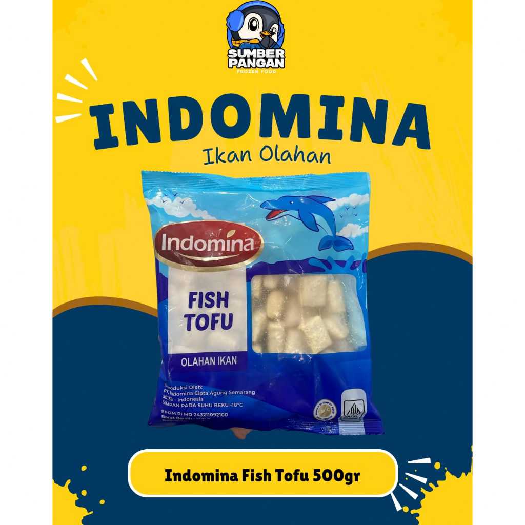 

Indomina Fish Tofu 500 gr