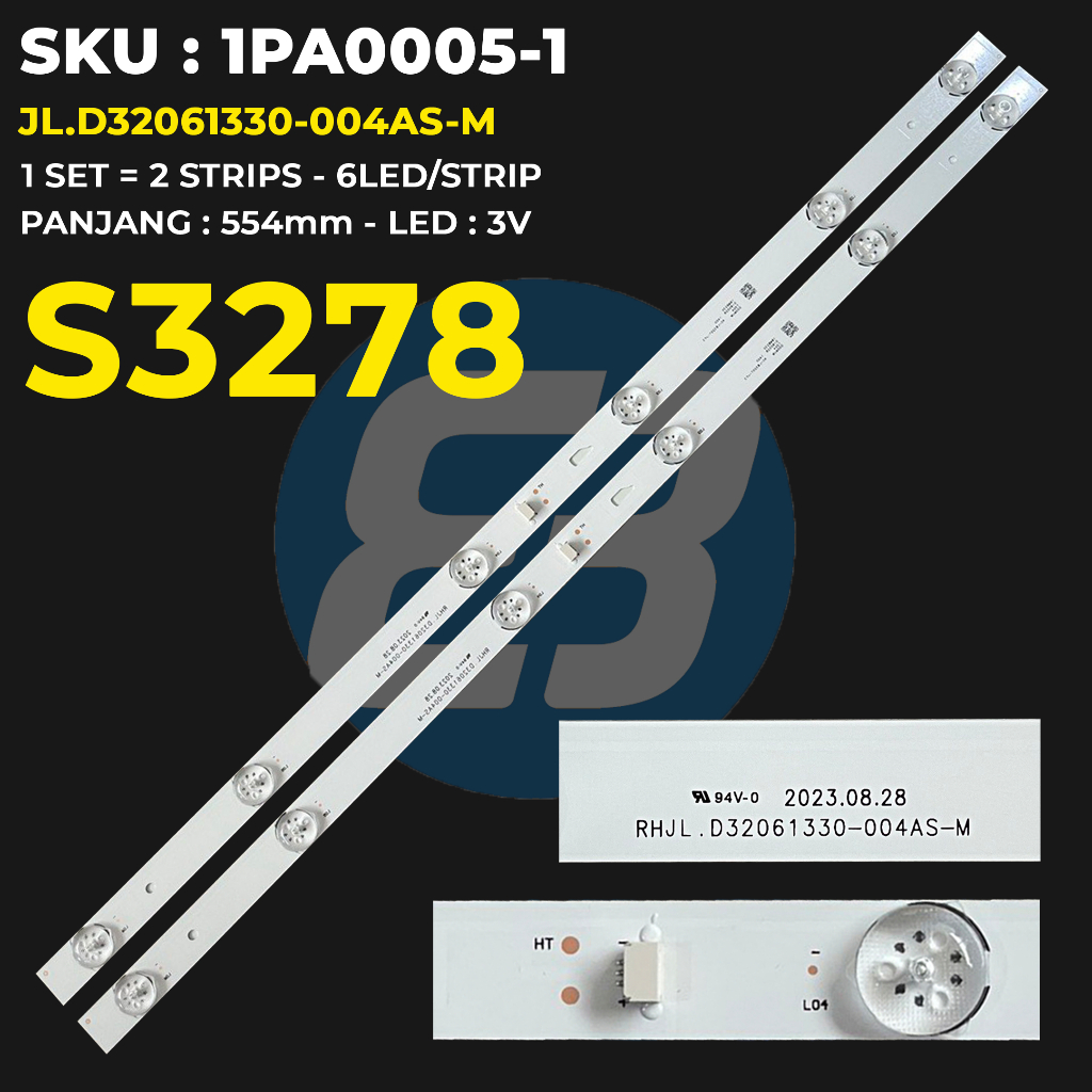 Backlight TV ICHIKO 32 Inch S3278 3278 JL.D32061330-004AS-M