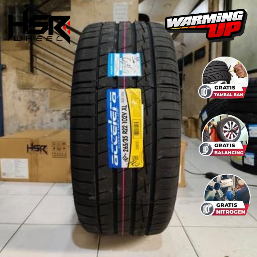 Ban Mobil 265/35 Ring 22 Tubeles Type ACCELERA IOTA ST68 265 35 R22