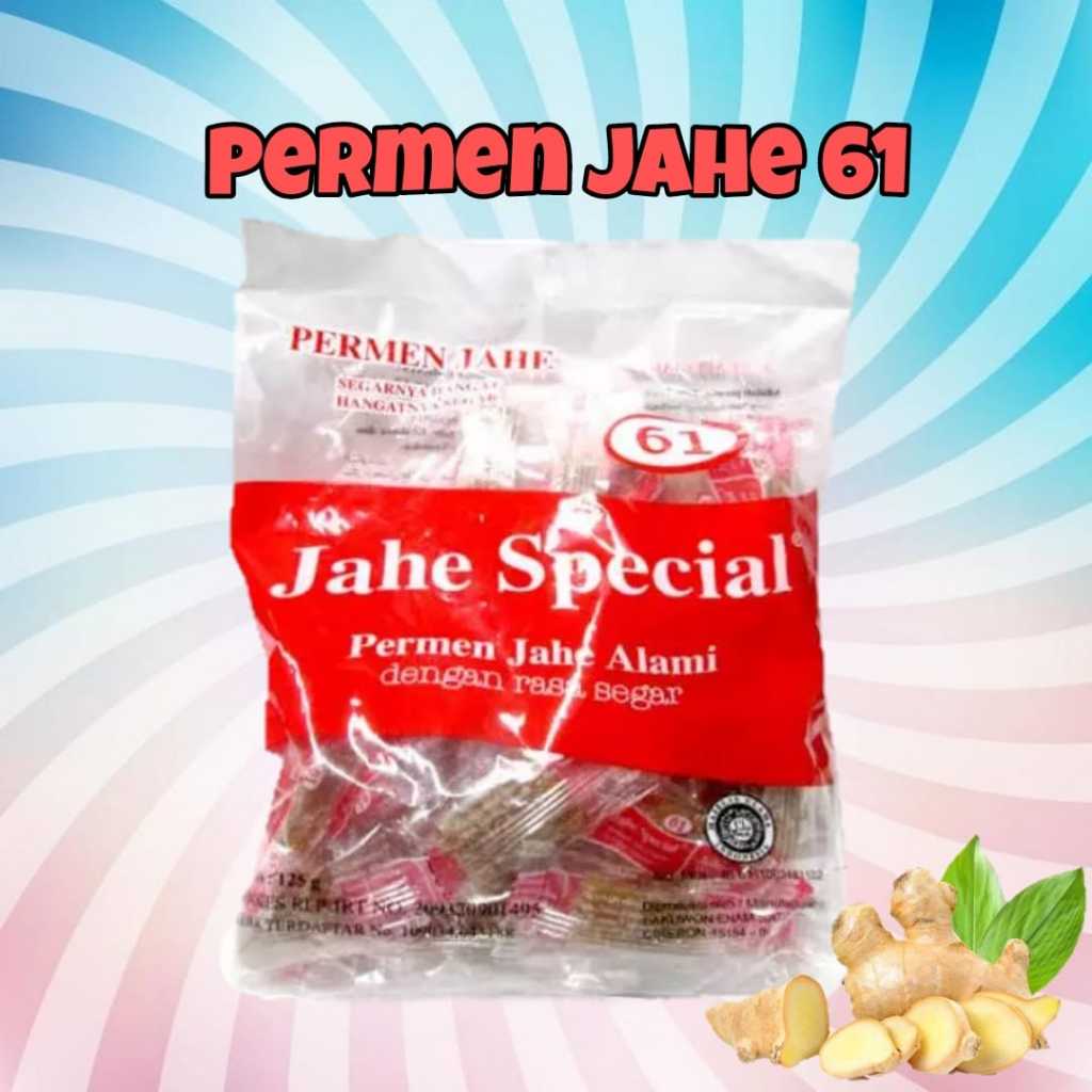 

Permen - Permen Jahe Spesial 61 Exp date april 2027ORIGINAL100% HARGA GROSIR
