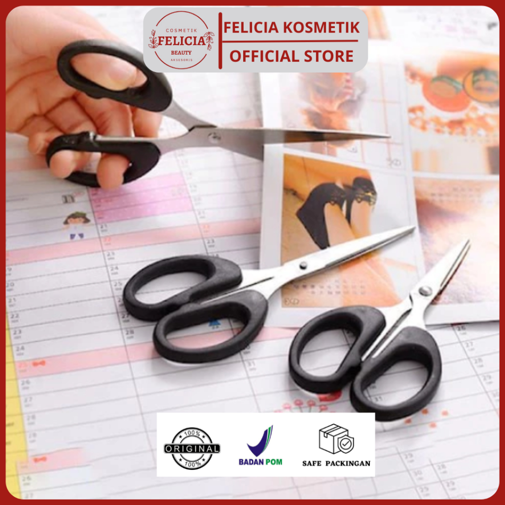 

GUNTING STAINLESS - GUNTING KERTAS - GUNTING K200 - GUNTING STAINLESS STEEL K200 UKURAN KECIL SEDANG BESAR