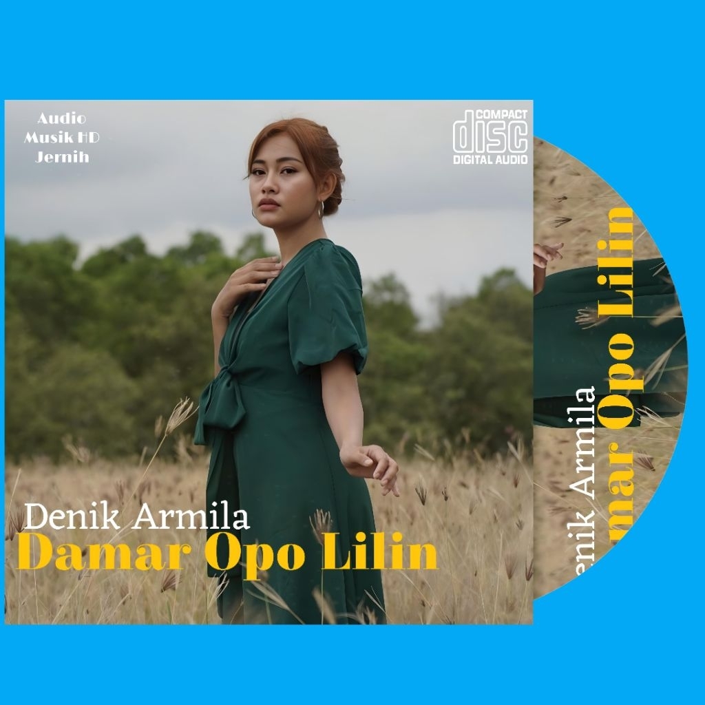 KASET CD MUSIK LAGU KOPLO-CD COMPACT DISC LAGU KOPLO BANYUWANGI FULL ALBUM DENIK ARMILA-KASET CD MOB