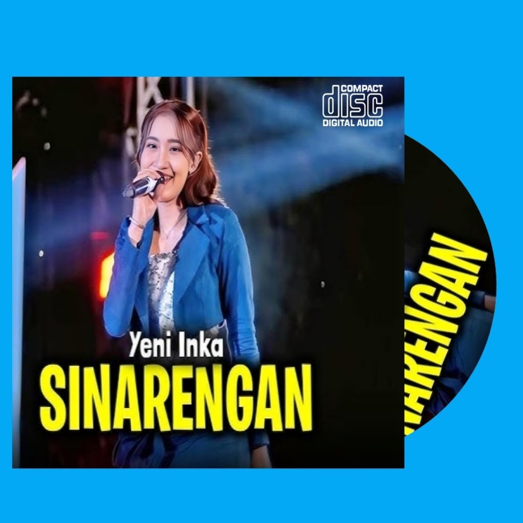 Kaset CD Audio Musik Lagu Dangdut Koplo Terbaru Full Album Yeni Inka - CD Compact Disc Audio Musik B