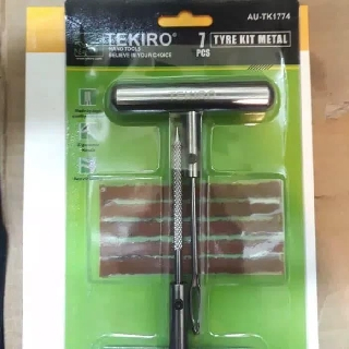 TEKIRO alat tambal ban tubles gagang besi 1 set