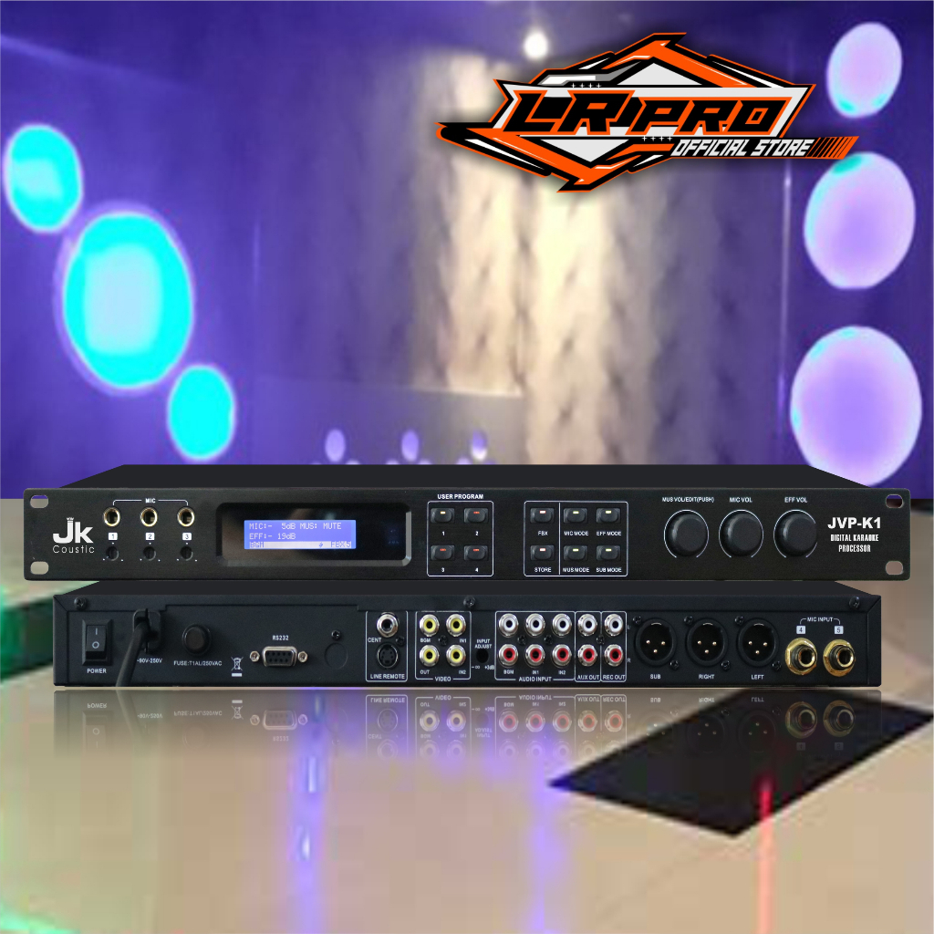 Procesor efeex vocal K1 Karaoke Jk coustic JVP K 1