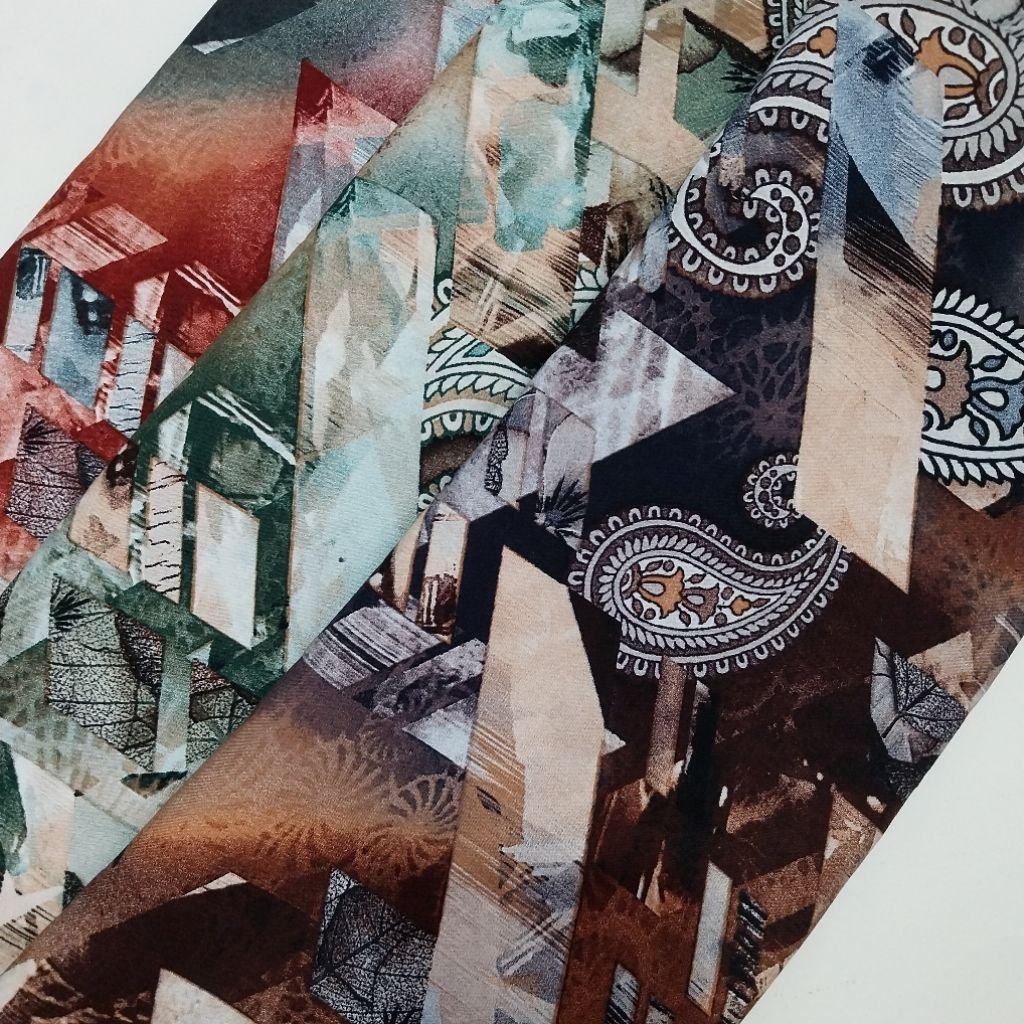 rayon bunga print / rayon motif bunga / viscose premium / rayon motif abstrak / viscose premium / ka