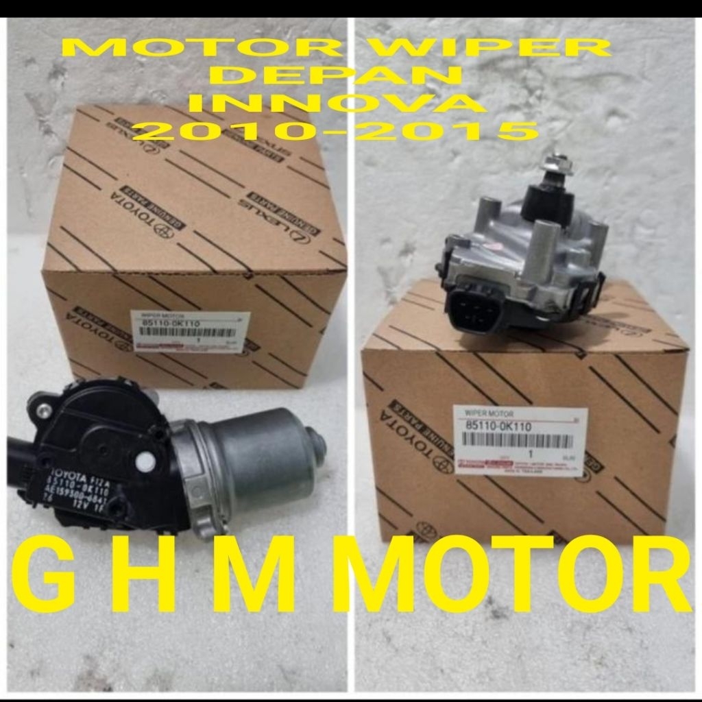 motor wiper depan innova 2010-2015 original