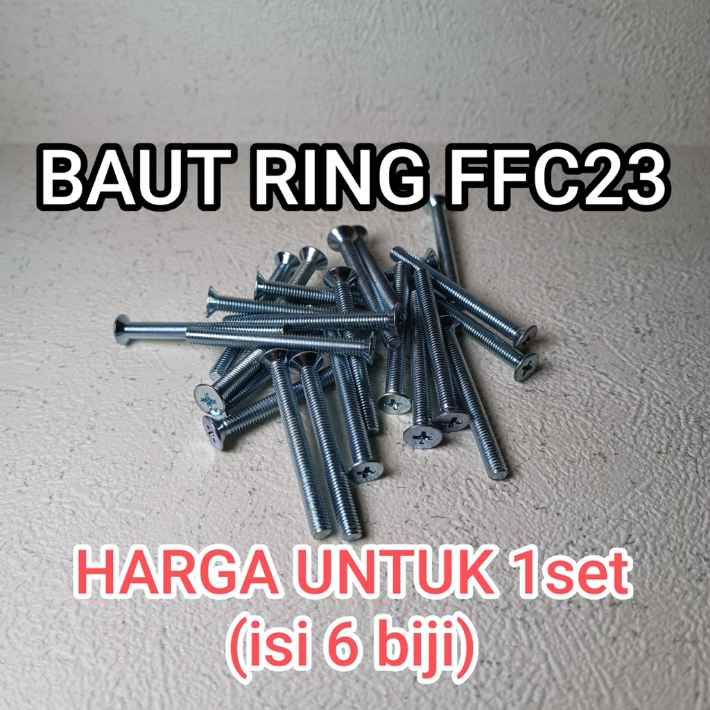 baut ring sarangan selep ffc23 saringan giling kopi beras jagung diskmill ffc 23