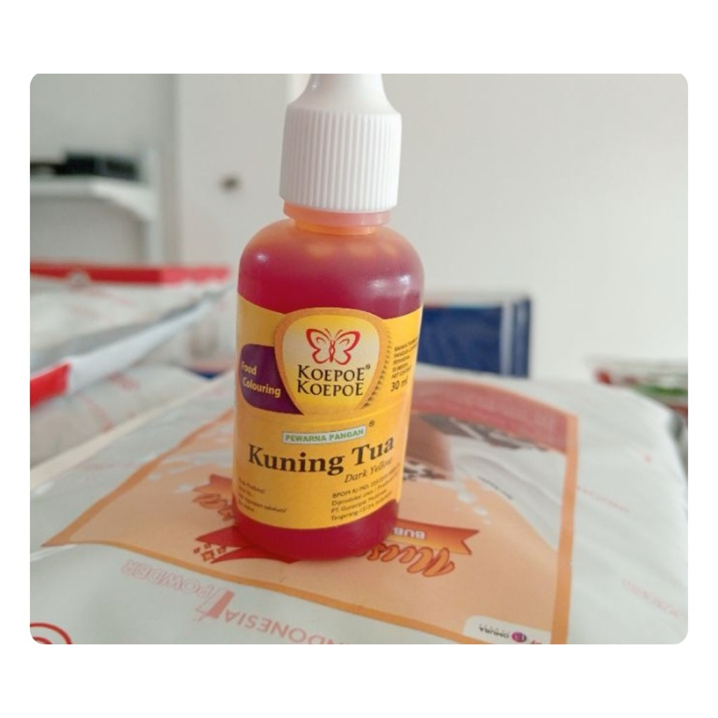 

KUPU WARNA KUNING TUA,MUDA & ORANYE 30ML