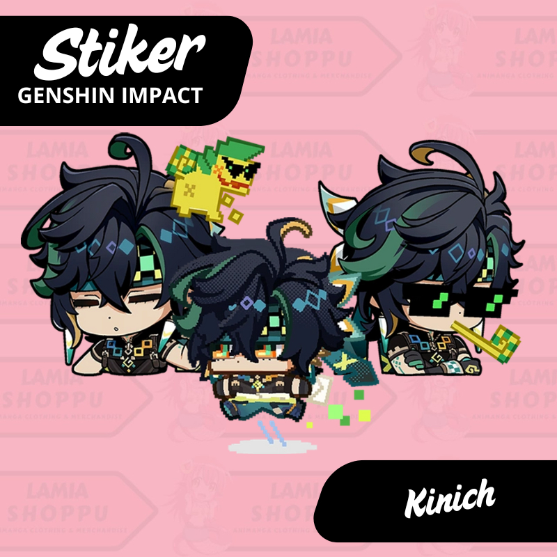 

Sticker Genshin Impact Kinich | Stiker Kinich Genshin | Sticker Kinich GI
