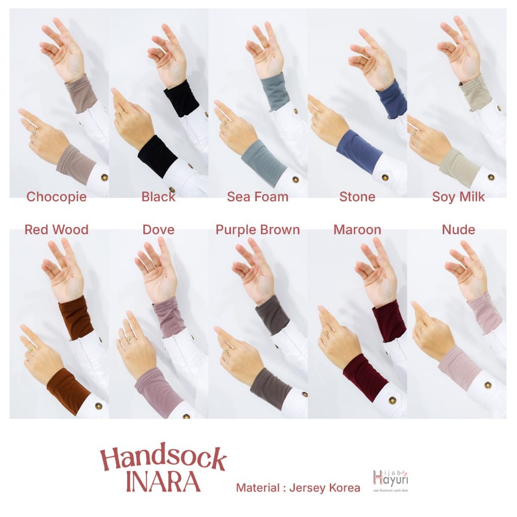 HANDSOCK INARA HIJAB HAYURI HANDSOCK HIJAB HAYURI