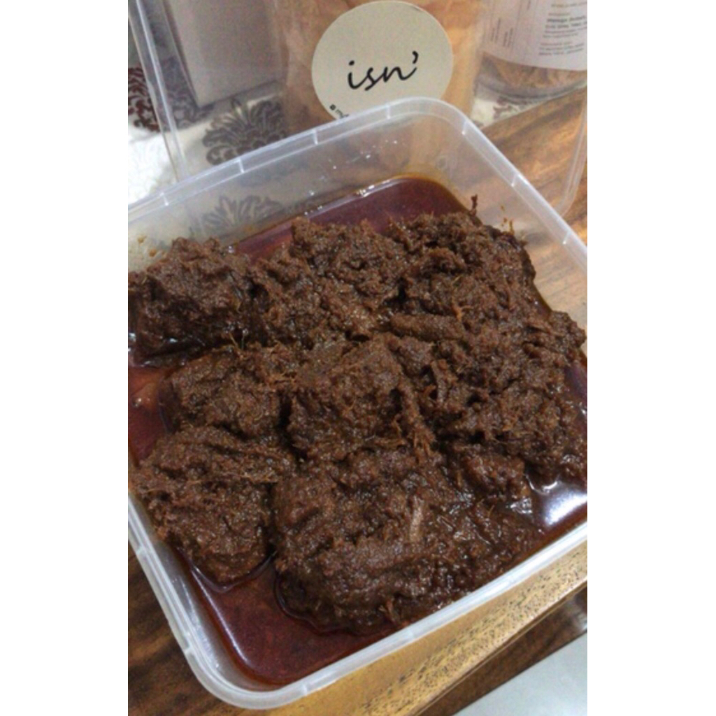 

Rendang Padang (Pre Order) ukuran 1/2kg