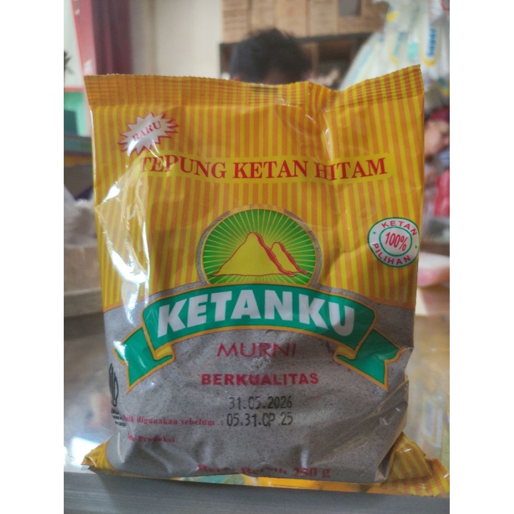 

Tepung Ketan Hitam kemasan 250 gr