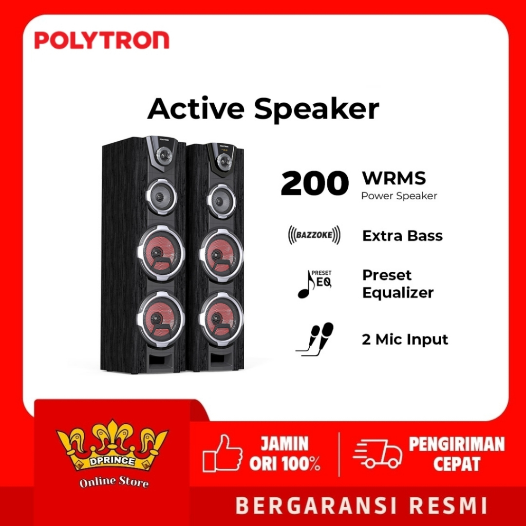 Speaker Aktiv  Polytron PAS 8FF22 / Speaker Aktif Polytron