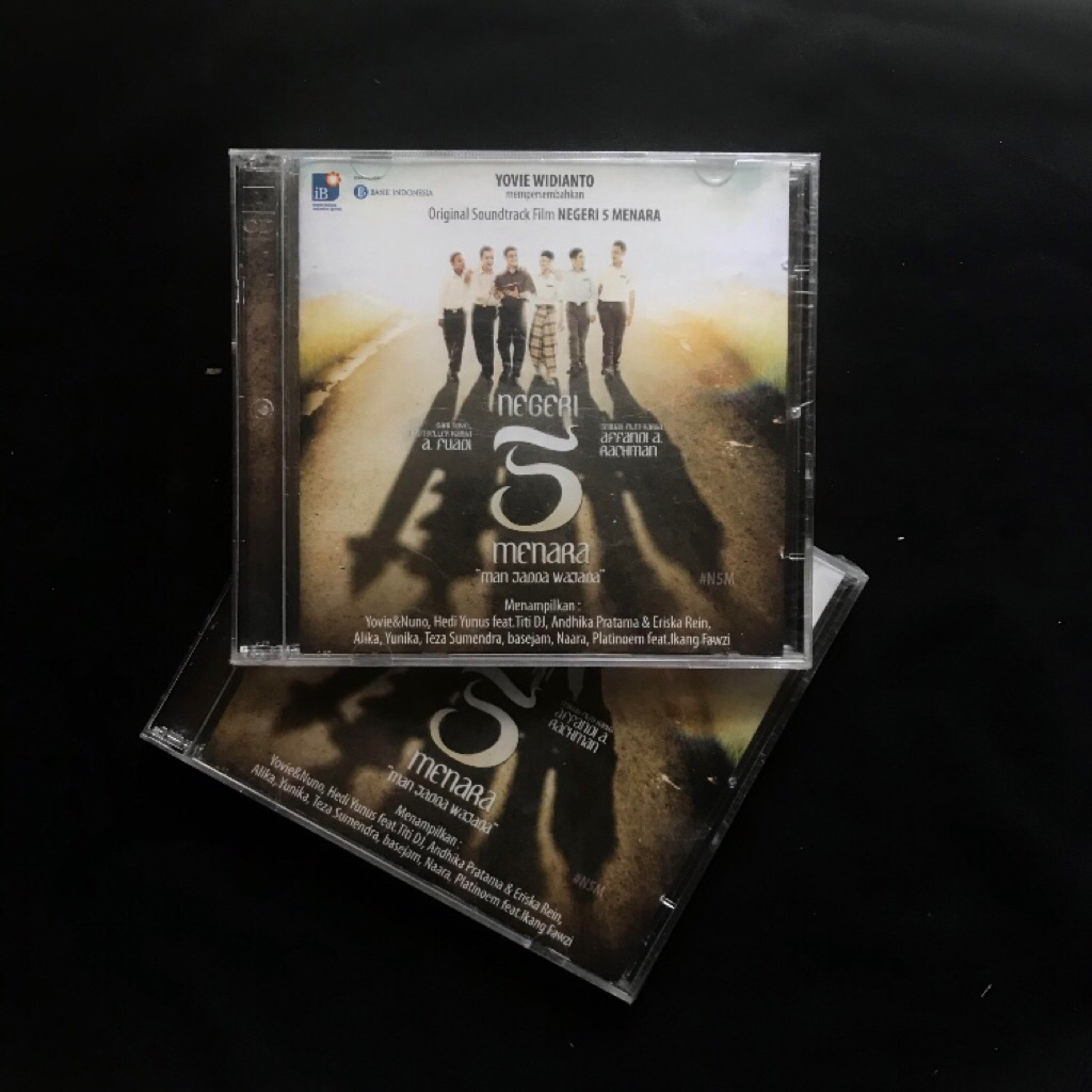 CD Ost Negeri 5 Menara - Yovie Widianto (sealed)