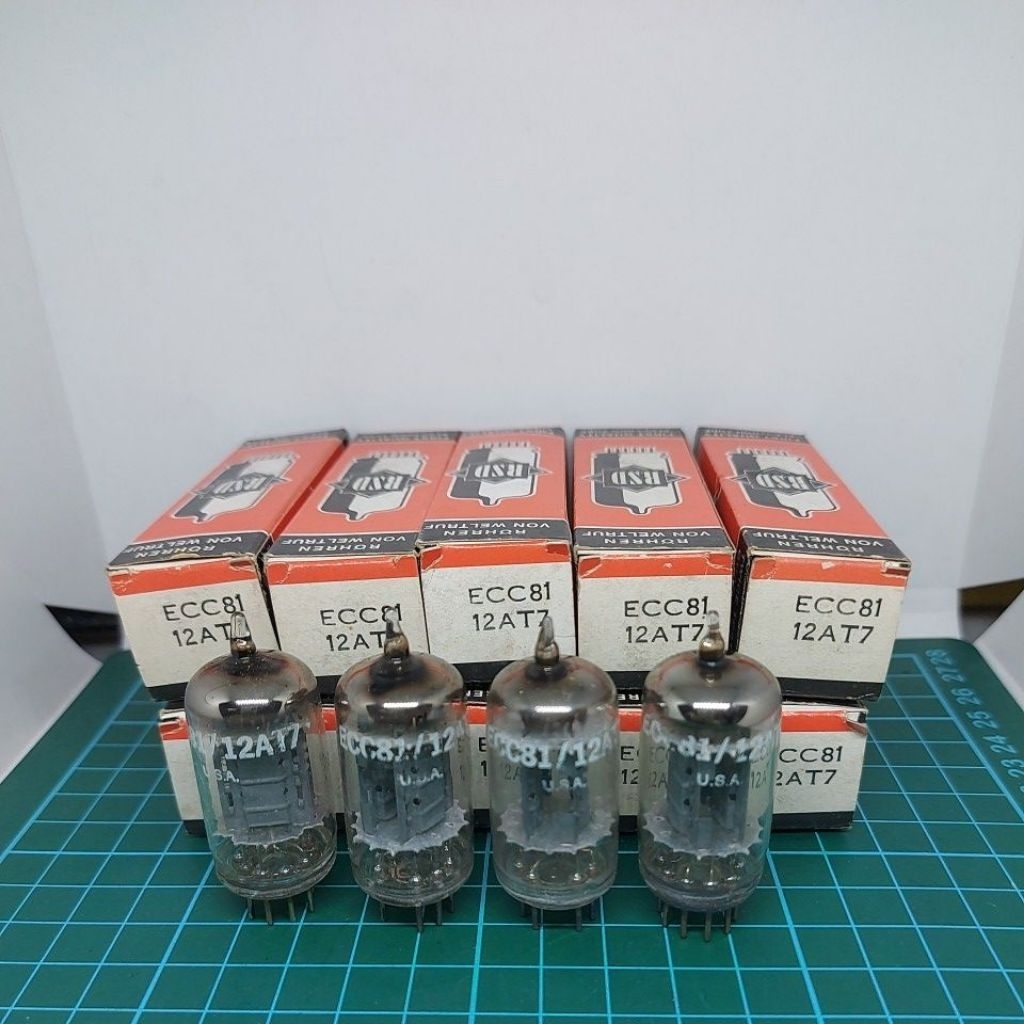 lampu tabung tube ECC81 /12AT7 RSD
